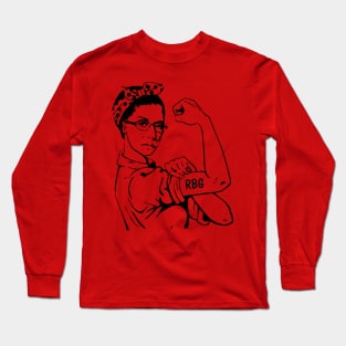 RBG as Rosie Long Sleeve T-Shirt